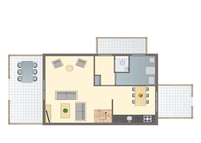 Σπίτι διακοπών In Zuytland Buiten By The Water